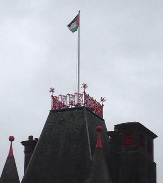 Scots council raises Palestine flag above town hall as conflict escalates