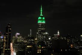 New York’s Empire State Building lit green for Eid Al Fitr