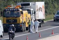 50 refugees found dead in truck in Austria